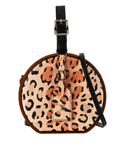 Petite Boite Chapeau, £1,600, Handbags, Brown, Canvas/Leather, Front view